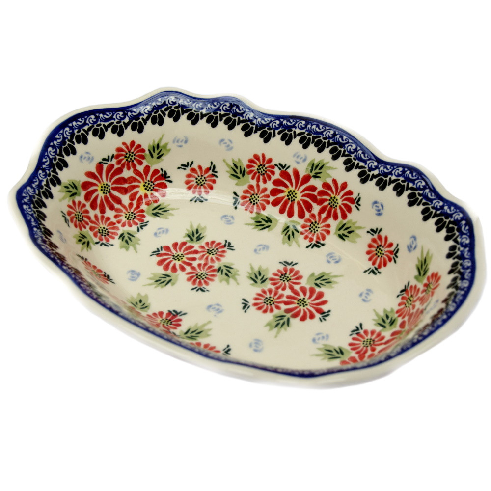 Овальний салатник із хвилястим краєм 26 Azalea. OUTLET