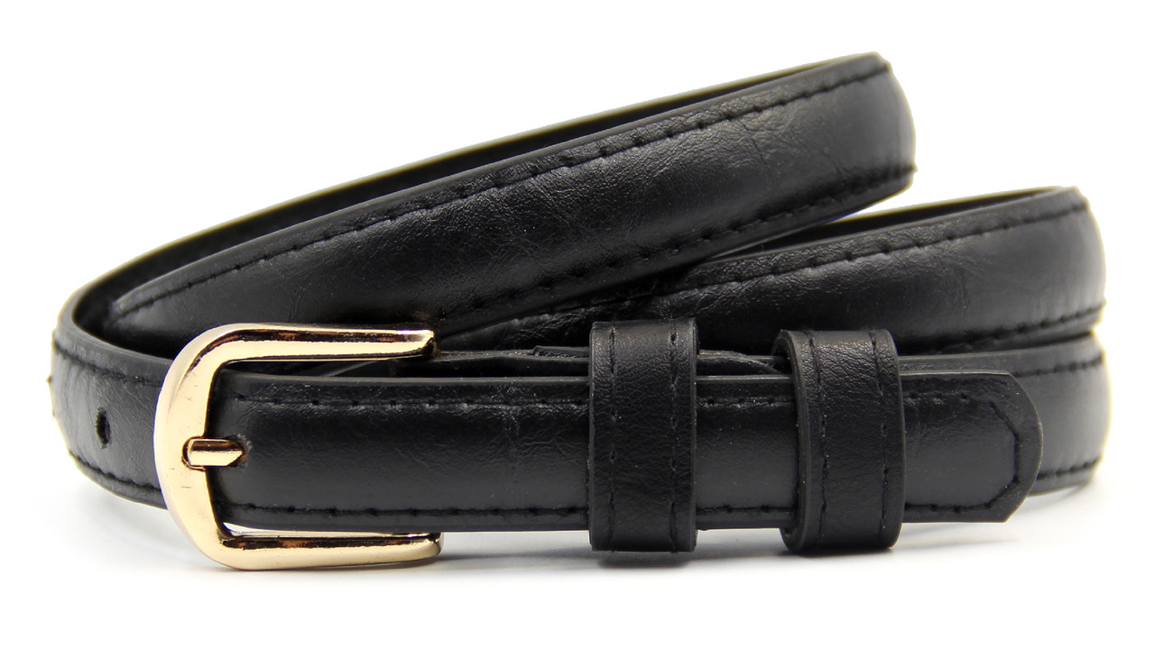 Жіночий пояс зі шкіри вузький 20мм, фото 1