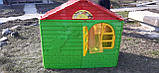 Дитячий ігровий пластиковий будиночок зі шторками ТМ Doloni (маленький), фото 3