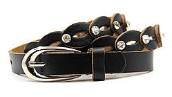 Жіночий модний ремінь шкіряний