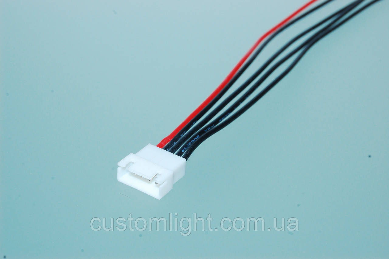 Роз'єм JST-XH M 4S провід 22AWG 200мм (5pin)