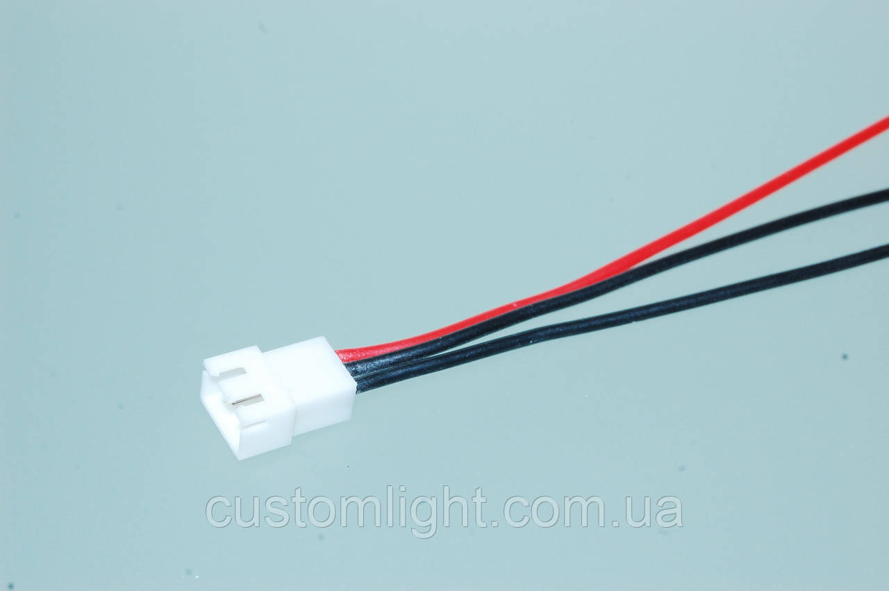 Роз'єм JST-XH M 2S провід 22AWG 200мм (3pin)