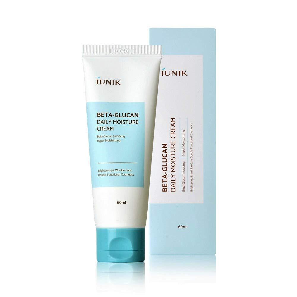 Iunik Beta Glucan Daily Moisture Cream Зволожуючий крем для обличчя, 60 мл