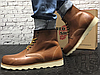 Зимові чоловічі черевики Red Wing USA Rover 6-inch boot 8424890 Brown 2953 (иск. мех), фото 9