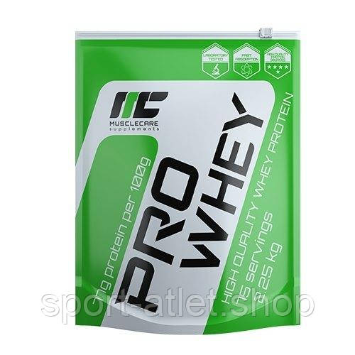 Протеїн Muscle Care Pro Whey 80, 2.25 кг Шоколад