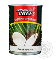 Кокосові вершки Oriental chef 22% 400г (Таїланд) Oriental Chef