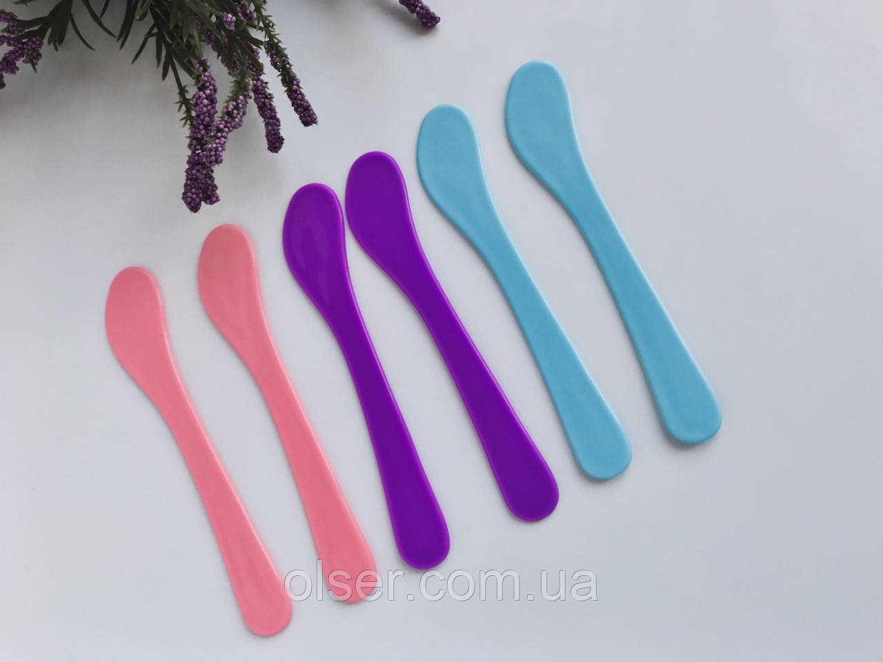 Шпателі щільні пластикові 100 щт.