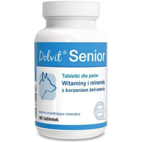 Dolfos Senior Plus 90 таблеток — для зрілих собак, що старіють, Долфос Долвіт Сеньйор Плюс
