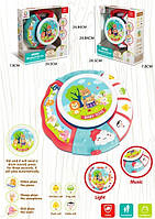 Барабан музичний на батарейках в коробці 26*7,8*26 см