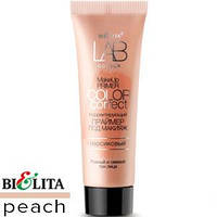 BIELITA Lab Colour Make-Up Primer Color Correct Коригуючий основа під макіяж 20ml персиковий