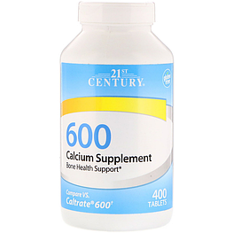 Calcium Supplement 600 21st Century 400 таблеток