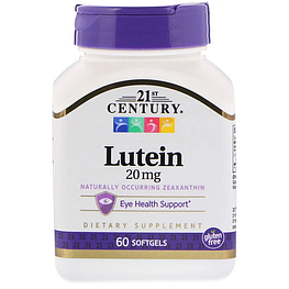 Lutein 20 мг 21st Century 60 капсул