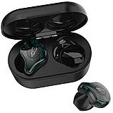 Бездротові Bluetooth навушники Sabbat X12 Ultra Dream Stone з підтримкою aptX (Чорно-зелений), фото 4