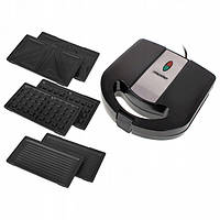 Нова якісна сендвічниця 3 в 1 Європи Mesko MS3045 з гарантією