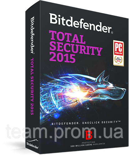 Bitdefender Total Security (5 ПК / 1 рік)