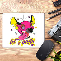 Коврик для мыши с принтом "Let's party"