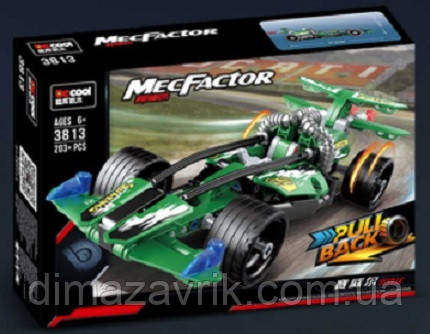 Конструктор Decool 3813 "Гонічний болід" 203 деталей, фото 1