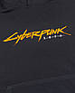Худі осінь-зима чорний HOPE з принтом Cyberpunk Т-2 BLK XL (Р) 20-590-203, фото 5