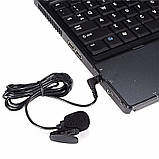 Петличний мікрофон Gembird MIC-C-01 з прищіпкою RV77 для ноутбука.комп'ютера / 3 pin / 2 м, фото 8