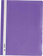 Папка-скоросшиватель А4, пластиковая, фиолетовая, BM.3311-07
