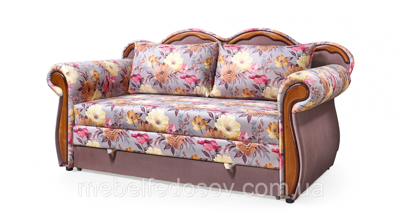 Диван прямий Імперія 2 (Київський стандарт) 2050х1050һ1050 (сп.1600х1950) мм, фото 1