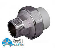 Сгон американка Evci Plastik 50х1 1/2" РН полипропиленовый