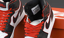Жіночі кросівки Nike Air Jordan.Black/White. ТОП Репліка ААА класу., фото 2