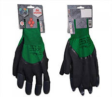 Садові рукавички з кігтями Artmas GL Claws kat.1, 9 зелений