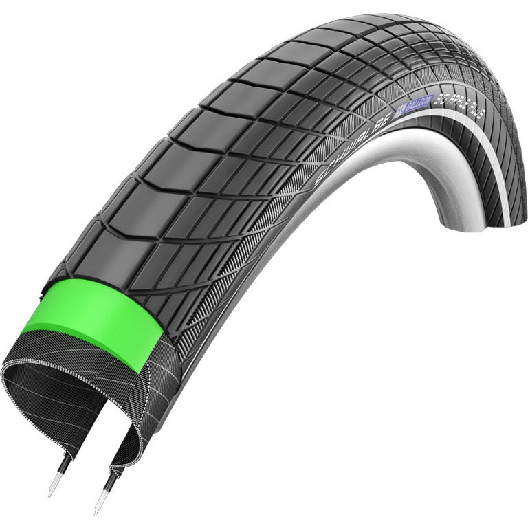 Покрышка 20x2.15 (55-406) Schwalbe BIG APPLE PLUS HS430 GreenGuard B/B+RT EC 67EPI
