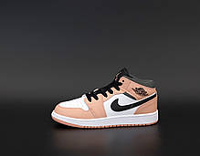 Женские кроссовки Nike Air Jordan.Pink. ТОП Реплика ААА класса., фото 2