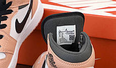 Женские кроссовки Nike Air Jordan.Pink. ТОП Реплика ААА класса., фото 2