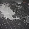 Ігрова поверхня (Килимок для мишки) Карта Світу (90х40 см), фото 6