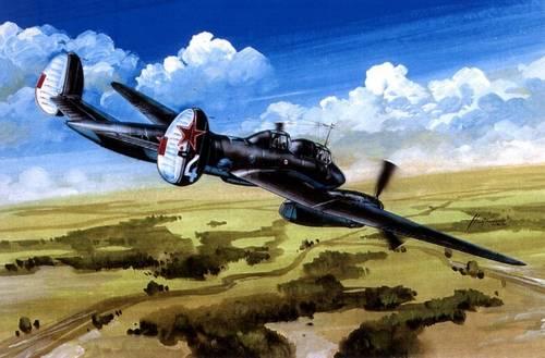 Пластикова модель 1/48 MPM 48045 Бомбардувальник Петляков Пе-2УТ
