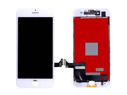 Дисплей iPhone 7 білий, з рамкою, з сенсорним екраном, (відновлений)