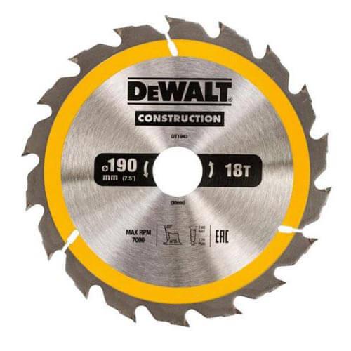 Диск пиляльний DeWALT, DeWALT DT1943