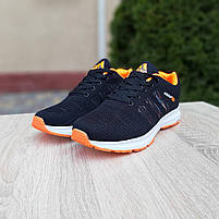 Жіночі кроси Adidas NEO Black чорні. Кросівки Адідас НЕО для дівчат у чорному кольорі з білою підошвою, фото 4
