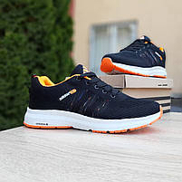 Жіночі кроси Adidas NEO Black чорні. Кросівки Адідас НЕО для дівчат у чорному кольорі з білою підошвою, фото 7