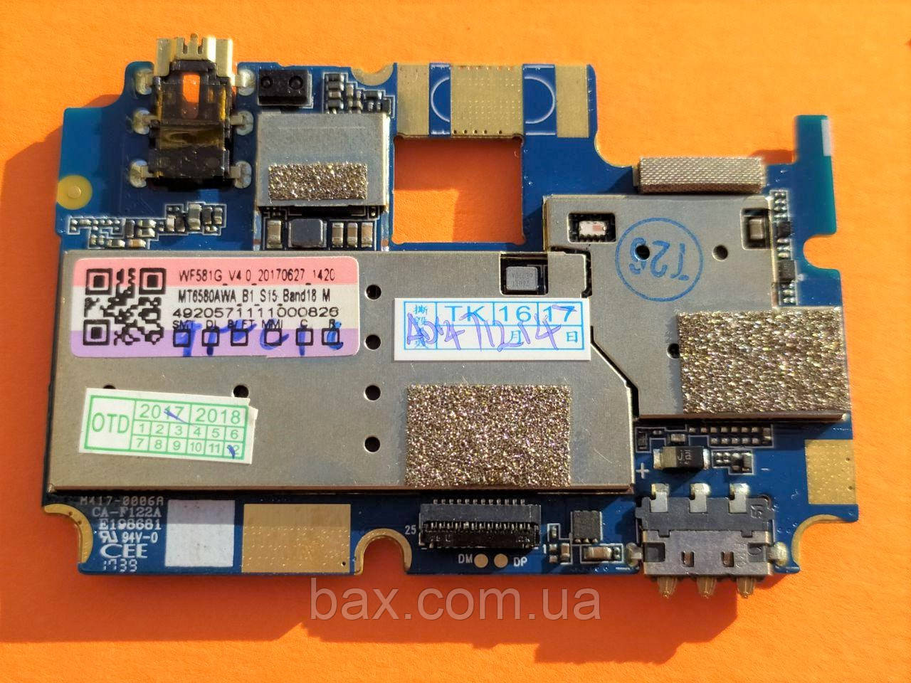 Системна плата Bravis A504 Нова WF581G