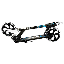 Складаний двоколісний алюмінієвий міської самокат Scale Sports Scooter чорний (SS7327), фото 3