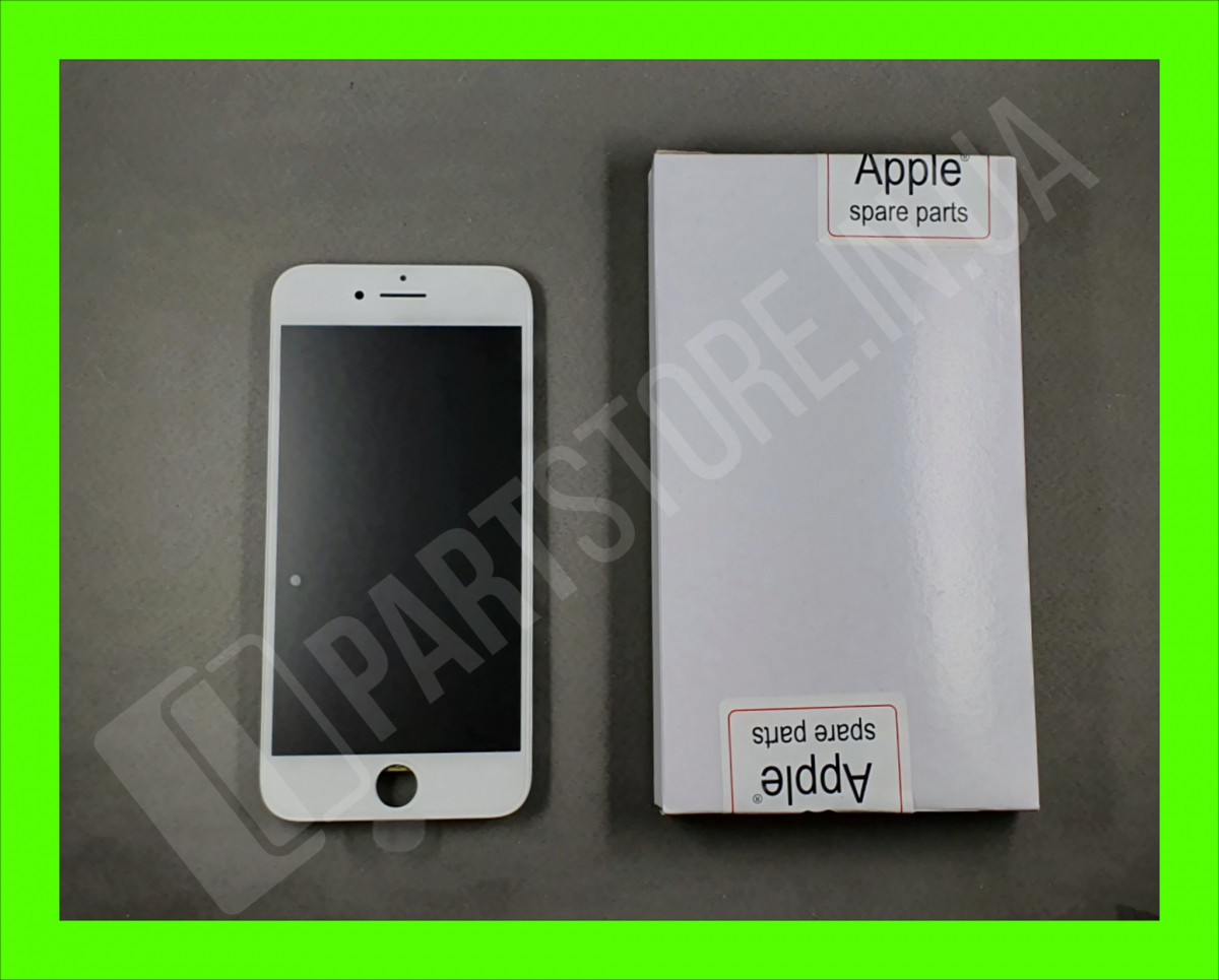 Дисплей iPhone 7 (4.7") White Original 100% з рамкою (відновлене скло)