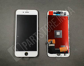 Дисплей iPhone 7 (4.7") White Original 100% з рамкою (відновлене скло), фото 4