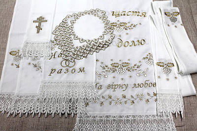 Комплекти весільних рушників