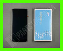 Дисплей Samsung M315 Black M31 (GH82-22405A) сервісний оригінал у зборі з рамкою