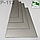 Плоский алюмінієвий плінтус прихованого монтажу (під штукатурку) Sintezal P-112, 100х2х2500мм. Анодований, фото 4