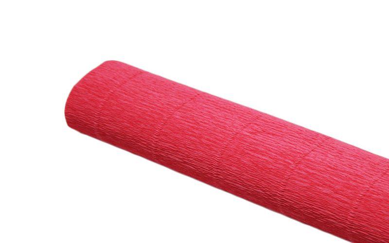 Папір гофрований 50х250 см, 180 г — кораловий, (Італія)