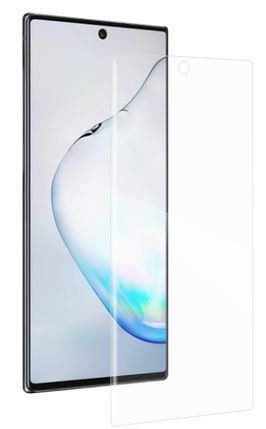 Гідрогелева захисна плівка на Samsung Galaxy Note 10+ 5G на весь екран прозора, фото 1