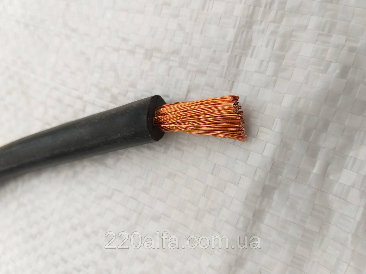 Сварочный кабель медный КГ (кабель гибкий) 1*16 в резине 1х16 полноценный КРОК - фото 2 - id-p508883672