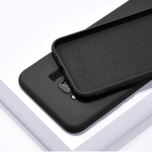 Чохол Silicone Case full для Samsung Galaxy J4 (J400) black