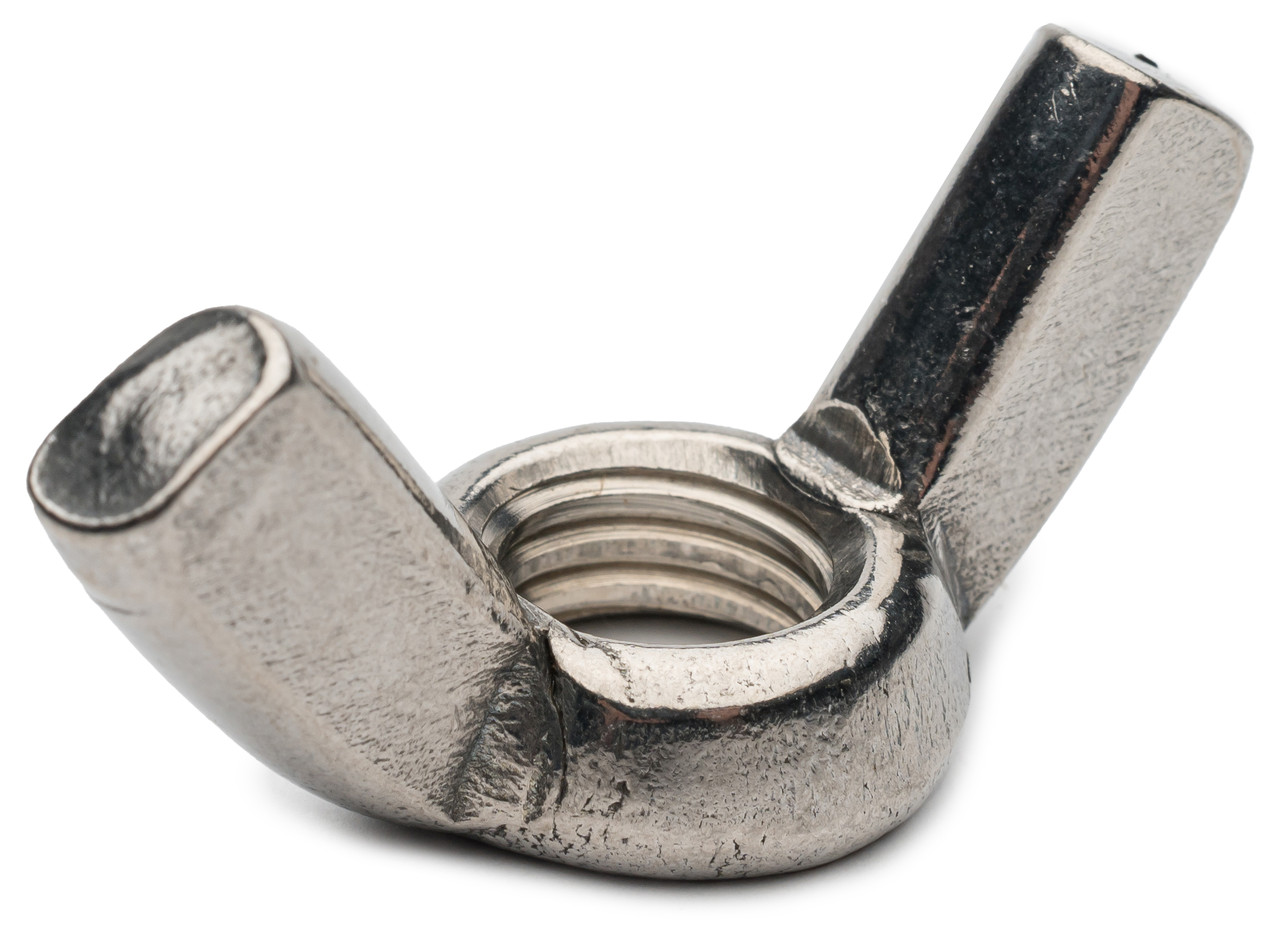 Гайка баранцева М8 DIN 315 з нержавіючої сталі А2, фото 1