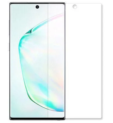 Гідрогелева захисна плівка на Samsung Galaxy Note 10 на весь екран прозора, фото 1